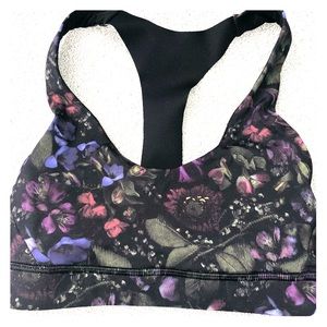LuLuLemon Floral Sports Bar